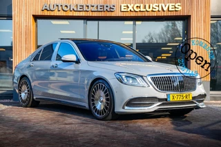 Hoofdafbeelding Mercedes-Benz S-Klasse Mercedes-Benz S-klasse 500 4Matic Lang Edition 1 Maybach pakket stoelmassage stoelverwarming stoelventilatie adaptieve cruisecontrol