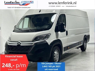 Hoofdafbeelding Citroën Jumper Citroen Jumper 2.2 BlueHDi 165 pk L4H2 10x Voorraad Jumper/Boxer Airco, Navi, Camera, Cruise Control, PDC achter, 3-Zits