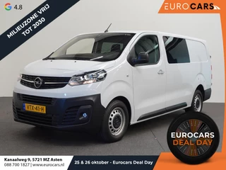 Opel Vivaro 2.0 CDTI L3H1 145PK Dubbele Cabine Edition Airco Navigatie Trekhaak Carplay