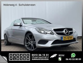 Mercedes-Benz E-Klasse Cabrio 200 Prestige Facelift Volled-OH Nek/stoelverwarming 19inch Leer Prachtstaat