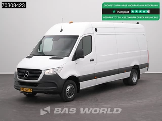 Mercedes Sprinter 516 CDI Automaat Dubbellucht L3H2 Trekhaak Navi Airco Cruise Camera MBUX CarPlay Euro6 L3 Airco Trekhaak Cruise control