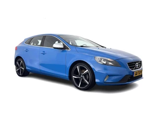 Volvo V40 2.0 D2 R-Design Business (INCL-BTW) *LEATHER-MICROFIBRE | NAVI-FULLMAP | SPORTSEATS | ECC | PDC | CRUISE | 18''ALU*