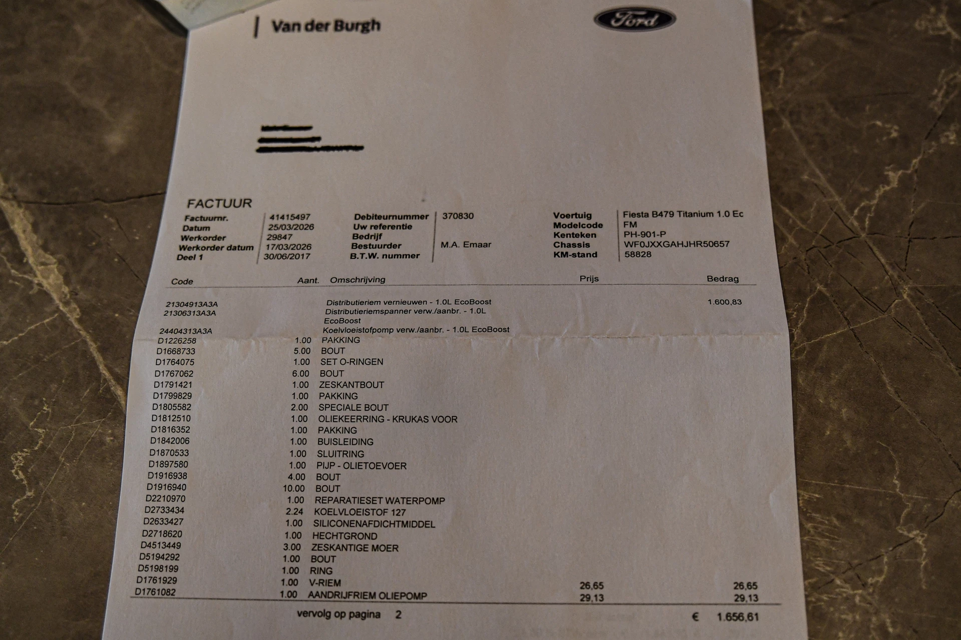 Hoofdafbeelding Ford Fiesta