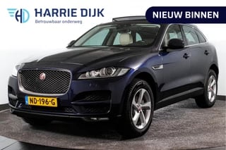 Jaguar F-PACE 2.0 180 PK Portfolio AWD 20d Automaat | S/K-Panodak | Cruise | Winterpakket | Camera | PDC | NAV | Auto. Airco | LM 19"|