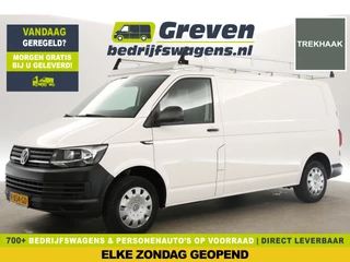 Volkswagen Transporter 2.0 TDI L2H1 Airco Cruise Parkeersensoren Navigatie Imperiaal Trekhaak