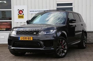 Land Rover Range Rover Sport 3.0 P400 MHEV HST 4WD Aut.*NL-Auto*1ste Eig!*Perfect LR Onderh.*Carbon/Luchtvering/Pano/ACC/Elek. Trekhaak/Meridian/LED/360/HUD/DAB/Sfeer/Apple Carplay-Android/Keyless/Stoelverw.V+A/Stuurverw./StoelkoelingV+A/22 inch LM/VOL!*