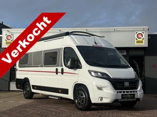 Fiat Ducato Dethleffs Globetrail 640 automaat buscamper enkele bedden luifel hordeur afn trekhaak led 1e eigenaar dealer onderhouden