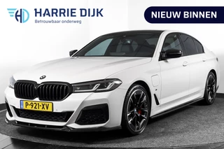 BMW 5 Serie 545e xDrive 587 PK High Executive M Sport | Maxton-Pakket | Speciaal uitlaatsyst. | Harman/Kardon | Dig. Cockpit | Cruise | Stoel-+Stuurverw. | Camera | PDC | NAV+App. Connect | Auto. Airco | LM 20" |