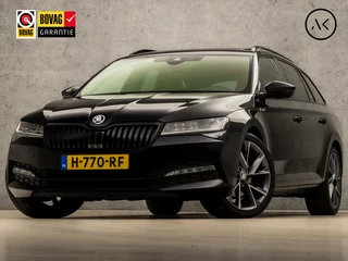 Škoda Superb Combi 1.5 TSI Sportline 150Pk Automaat (PANORAMADAK, VIRTUAL COCKPIT, APPLE CARPLAY, LEDER/ALCANTARA, MEMORY SEATS, STOELVERWARMING VOOR/ACHTER, CANTON AUDIO, CAMERA, ZWART HEMEL, SFEERVERLICHTING, NIEUWSTAAT)