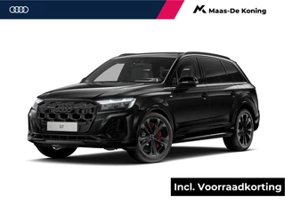 Hoofdafbeelding Audi Q7 Audi Q7 60 TFSI e quattro Pro Line S Competition 490 PK · Stoelventilatie + massage · Assist. pakket plus, remote parking · B&O Premium 3D · Vierwielbesturing