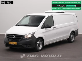 Mercedes Vito 114 Automaat Kerstner Koelwagen Airco Cruise Camera Euro6 Koel Koeler Kühl Kühler  Kühlwagen Kühlkasten Airco Cruise control