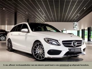 Mercedes-Benz C-Klasse Estate 250 Cdi AMG Panorama|Luchtvering|Distronic|Comand|Trekhaak|LED|19"