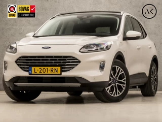 Ford Kuga 2.5 PHEV Titanium 225Pk Automaat (PANORAMADAK, VIRTUAL COCKPIT, APPLE CARPLAY, STUUR/STOELVERWARMING, SPORTSTOELEN, CAMERA, GETINT GLAS, CRUISE, LANE ASSIST, NIEUWSTAAT)