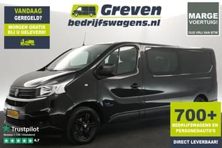 Fiat Talento 2.0 MultiJet L2H1 146PK Marge | DC | 6 Persoons Airco Cruise Navi 16"LMV PDC Elektrpakket Trekhaak