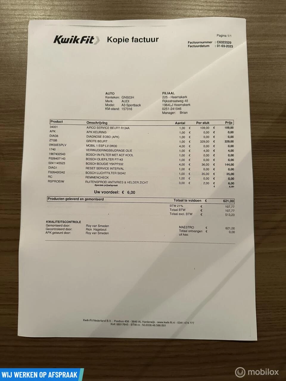 Hoofdafbeelding Audi A3