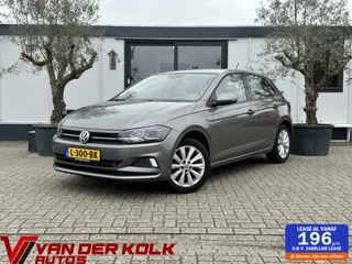 Hoofdafbeelding Volkswagen Polo Volkswagen Polo 1.0 TSI Comfortline Automaat Carplay Climate LED Navigatie Cruise Lichtmetaal