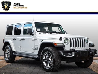 Hoofdafbeelding Jeep Wrangler Jeep Wrangler Unlimited 3.6 Panoramadak Adapt. cruise Stoel/stuurverw. Keyless