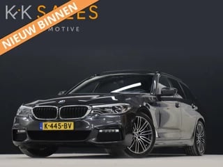 BMW 5 Serie Touring 530i M Sport [SCHUIFKANTELDAK, HEAD-UP, CAMERA, DIGITAL DASH, SFEERVERLICHT, STOELVENTILATIE, ELEK. STOELEN, VOL LEDER, NIEUWSTAAT]