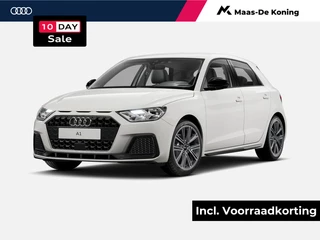 Hoofdafbeelding Audi A1 Audi A1 Advanced edition 25 TFSI 70 kW / 95 PK Sportback 5 3-spaaks sport mf+ afgevlakt - Hill hold assist - Stoelverwarming voorin