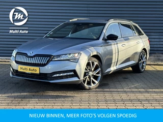 Škoda Superb Combi 1.4 TSI iV Sportline Plug In Hybrid PHEV | Alcantara Sportstoelen Memory | Trekhaak af Fabriek | Crystal LED | Canton Audio | Apple Carplay | Navigatie | DAB | Sfeerverlichting |