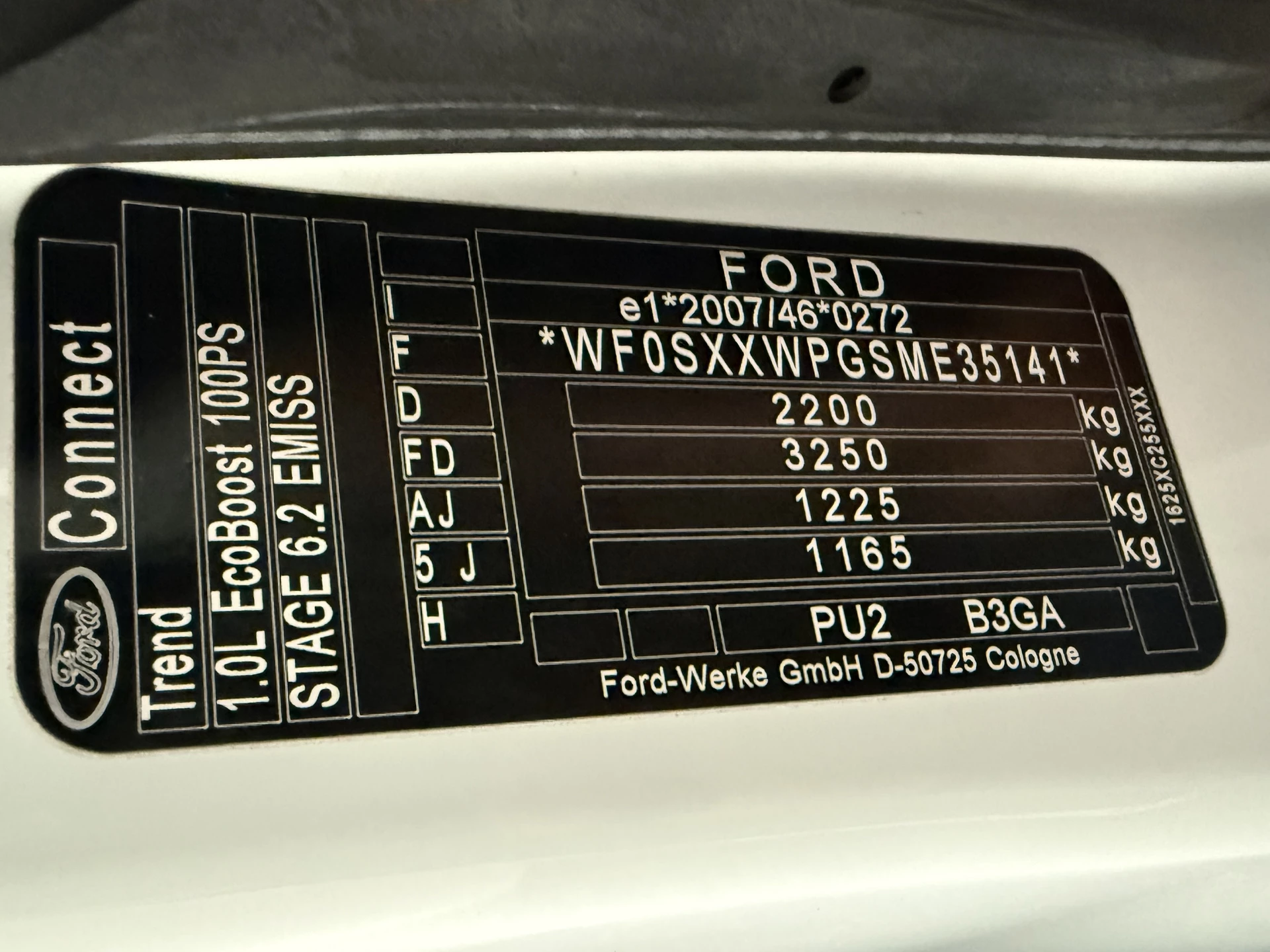 Hoofdafbeelding Ford Transit Connect