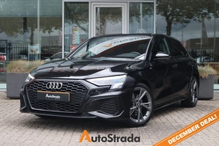 Audi A3 Sportback 35 TFSI S-Line 150pk | Carplay | DAB | Virtual | Rijstrooksensor | 1e Eigenaar 