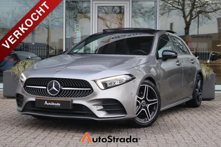 Mercedes A-Klasse A 180 AMG-Line 136pk | Cruise | Pano | Climate | Navi | Carplay | Camera | Dodehoek | Stoelverwarming