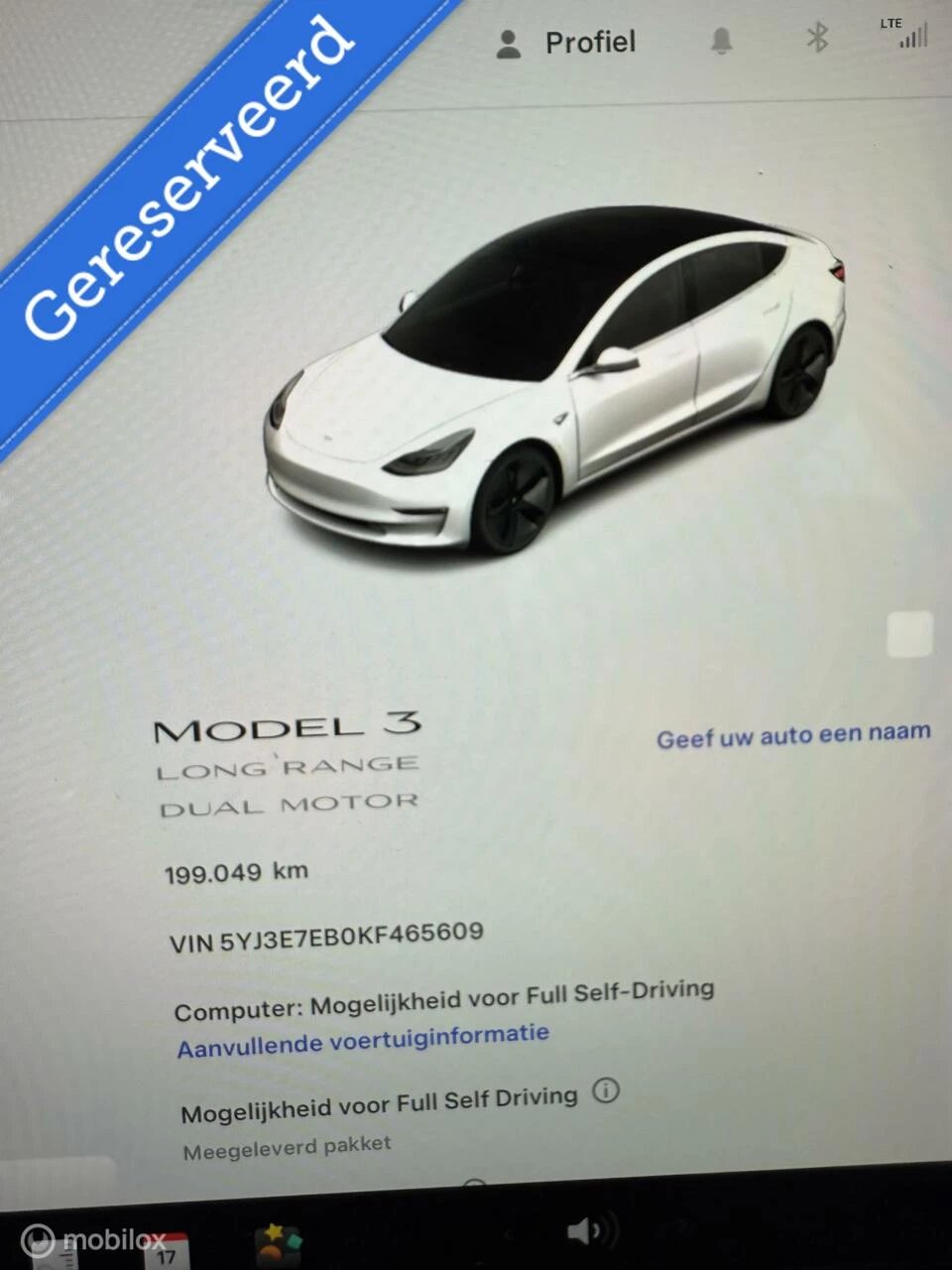 Hoofdafbeelding Tesla Model 3