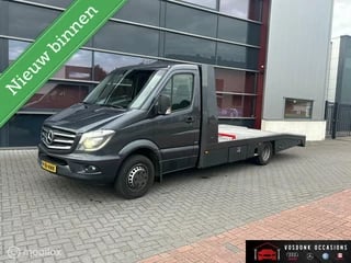 Hoofdafbeelding Mercedes-Benz Sprinter Mercedes Sprinter bestel 519 Oprijwagen/Tijhof/Luchvering/Topstaat