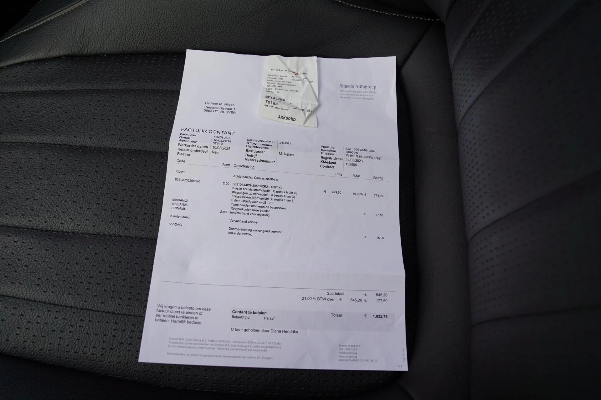 Hoofdafbeelding Mercedes-Benz EQE