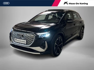 Audi Q4 e-tron 40 S Line 82Kwh 150kW/204PK S line Panoramadak · Trekhaak · Apple/Android Car Play · Stoelverwarming · Navigatie · Parkeersensoren