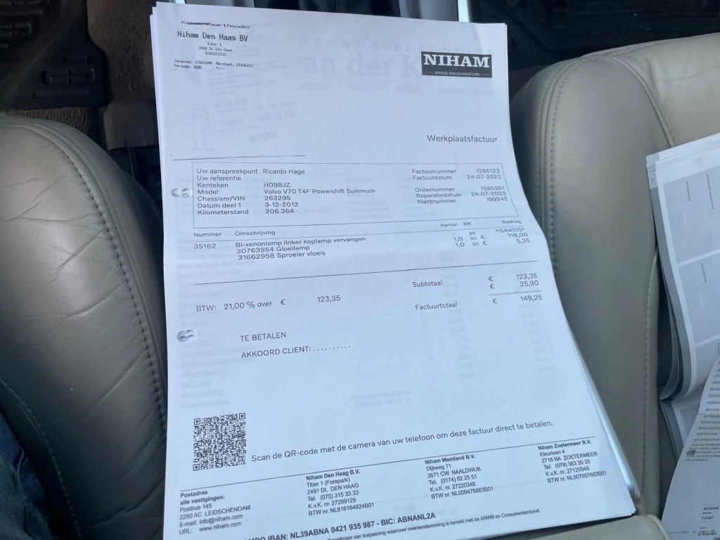 Hoofdafbeelding Volvo V70