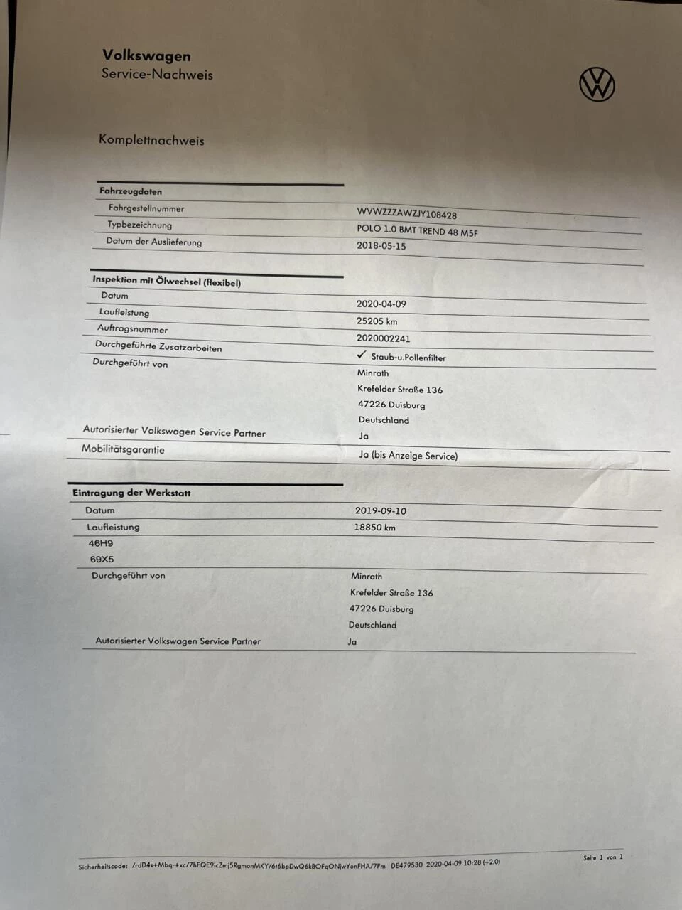 Hoofdafbeelding Volkswagen Polo