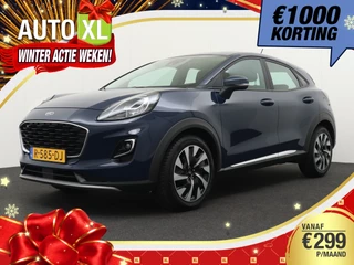 Ford Puma 1.0 124 PK Hybrid Titanium Carplay Navi Cruise DAB   