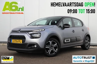 Citroen C3 1.2 PureTech Feel Navigatie Carplay Android Climate Cruise Control Rijstrooksensor Parkeersensor All-season banden!