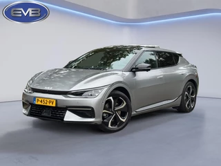 Kia EV6 GT-Line 325 pk AWD 77.4 kWh, matgrijs, panoramadak , 20 inch, camera, vele opties, Nederlandse auto met nationale auto pas