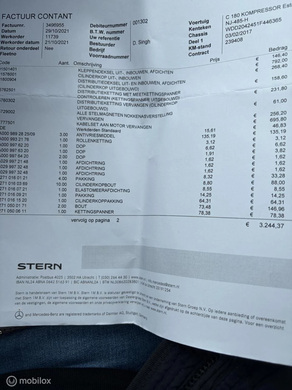 Hoofdafbeelding Mercedes-Benz C-Klasse