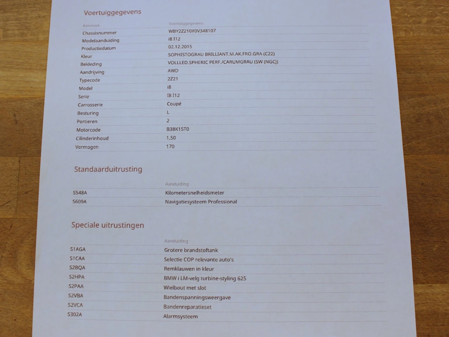 Hoofdafbeelding BMW i8