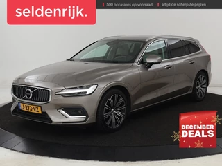 Volvo V60 2.0 B4 Inscription | Trekhaak | Leder |  Stoel & stuurverwarming | Camera | Adaptive cruise | Carplay | Navigatie | Keyless | Climate control | Parkeerhulp