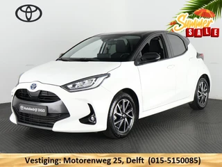 Toyota Yaris 1.5 HYBRID DYNAMIC PACK AUTOMAAT GARANTIE 2-2033! LMV.CAMERA.ADAPTIVE CRUISE.CLOUD NAVIGATIE