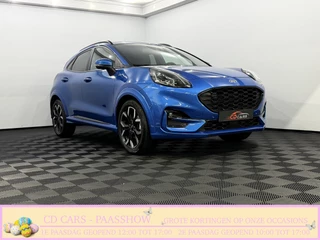 Ford Puma 1.0 EcoBoost Hybrid ST-Line X Half leder, Camera, Navi, Keyless start, Cruise control, Virtual desk, A start stop, Lichtmetalen velgen