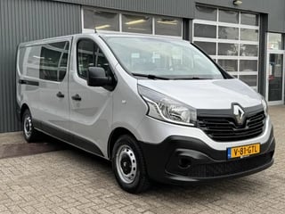 Renault Trafic 1.6 dCi L2H1 DC Marge Btw /Bpm vrij Airco Cruise controle Navigatie Dubbele cabine 1e eigenaar Euro 6 Ex overheids auto Lange wielbasis Geen btw meer betalen