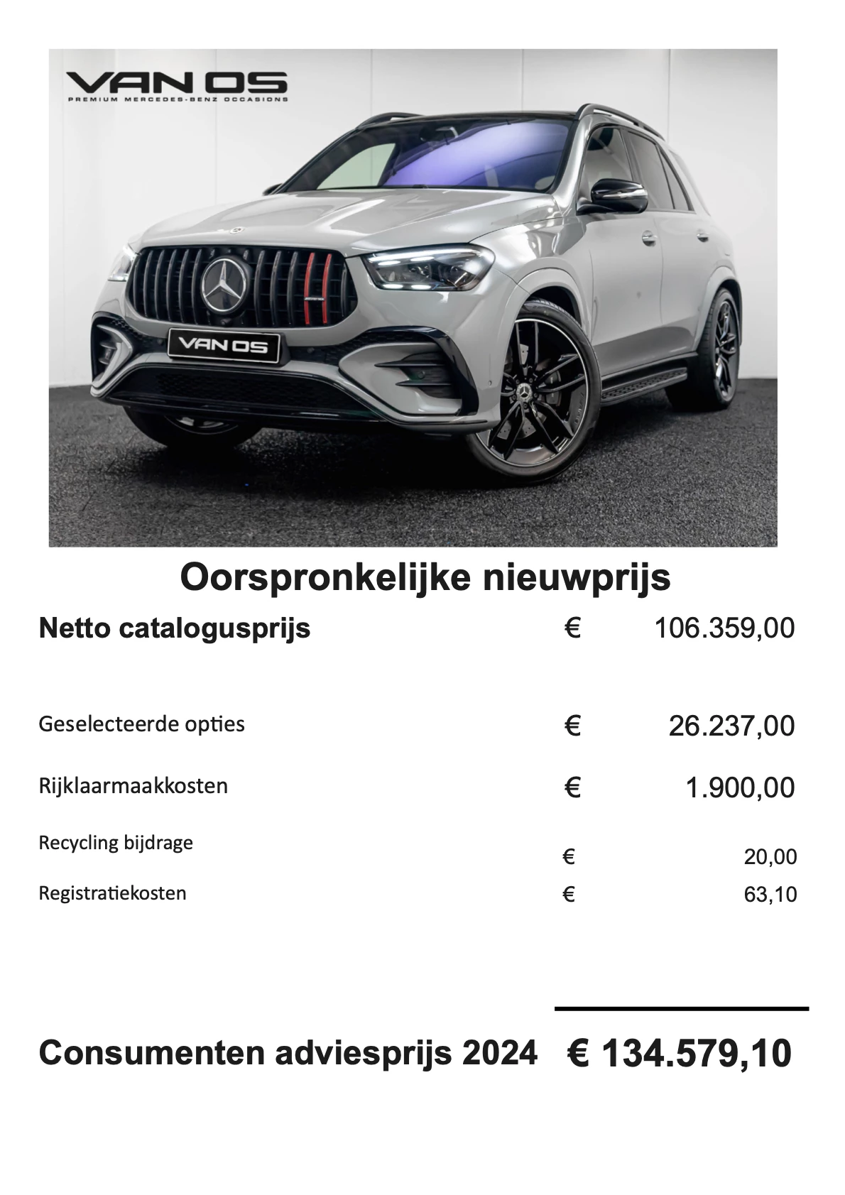 Hoofdafbeelding Mercedes-Benz GLE