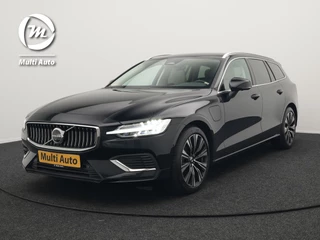 Volvo V60 T8 AWD Plus Bright Long Range Plug in In Hybrid 456pk Dealer O.H Adaptive Cruise | 360 Camera | Google assistant | Harman Kardon | Lederen Sportstoelen Memory & Verwarmd | Virtual | Google Maps | Navigatie | Pilot Assist | Apple Carplay | Keyless | DAB |