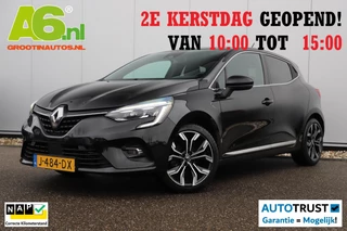 Renault Clio 1.0 TCe Intens Half Leder Sfeerverlichting 17 inch LMV Full LED Climate Cruise Control Navigatie Achteruitrijcamera Carplay Android Parkeersensor Rijstrooksensor