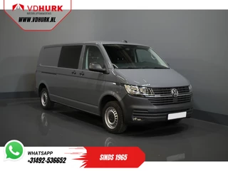 Volkswagen Transporter T6.1 2.0 TDI 150 Pk DSG Aut. L2 BPM VRIJ! DC Dubbel Cabine 4Motion/ Carplay/ Camera/ PDC/ Cruise/ Airco