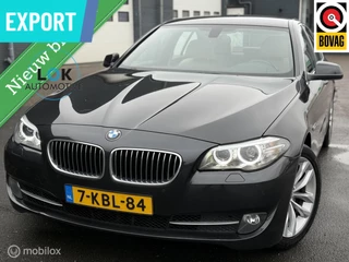 BMW 5-serie 528i High Executive LEDER|LED|MEMORY|NAVI|STOELVERW