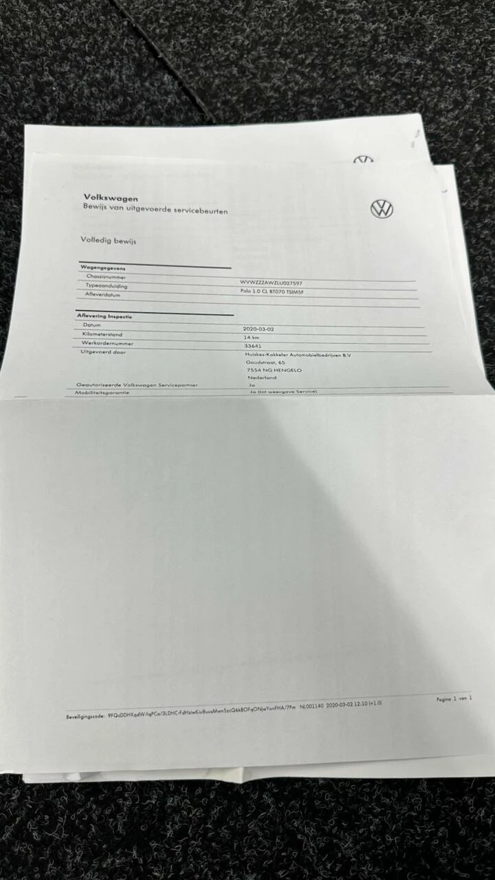 Hoofdafbeelding Volkswagen Polo