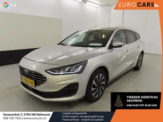 Ford Focus Wagon 1.0 EcoBoost Hybrid Titanium Rijklaar incl 12 mnd BOVAG garantie! Airco ECC Navi Carplay PDC VA+ Camera Full LED DAB+ Lichtmetalen velgen