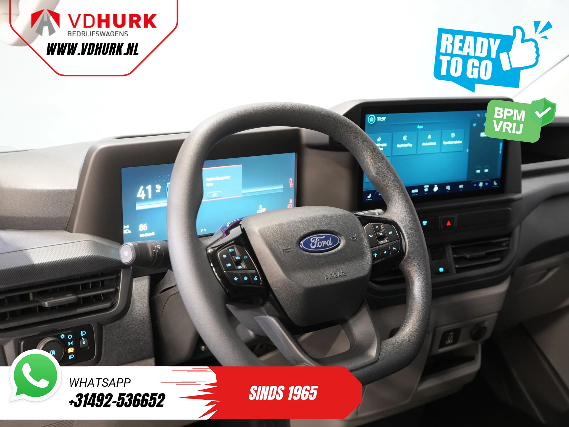 Hoofdafbeelding Ford E-Transit Custom